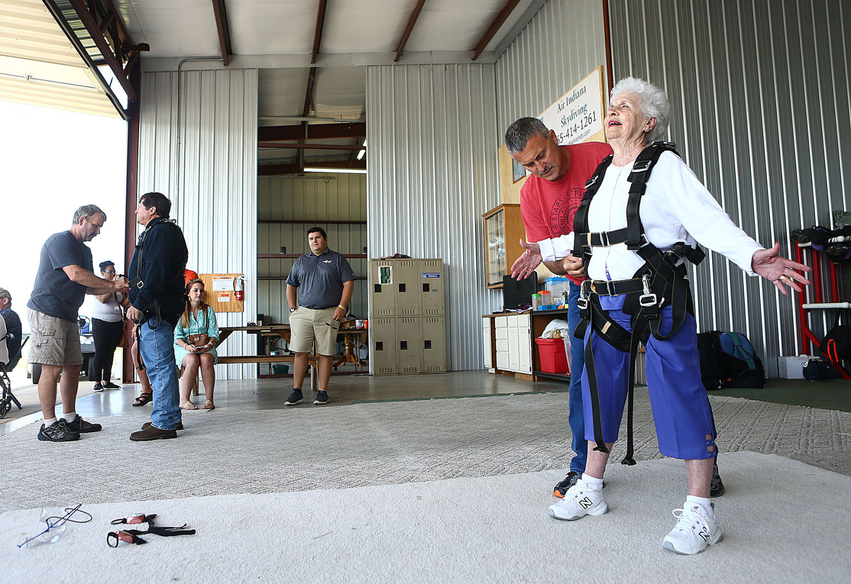 Ruth Blair skydive